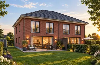 New-Build Semi-Detached House in Hamburg-Niendorf